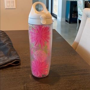 Floral water bottle
